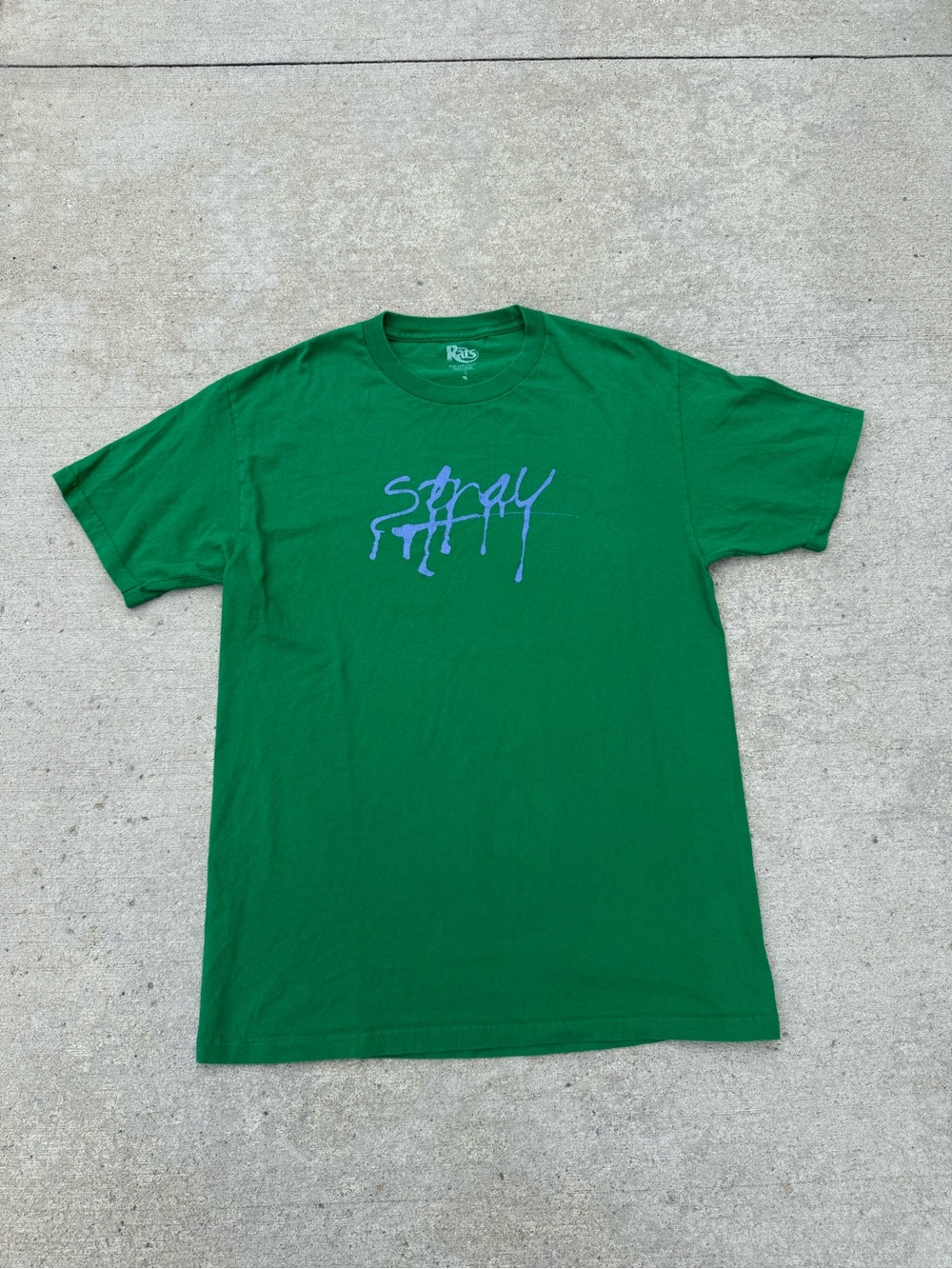 Stray Rats Graffiti Script Tee
